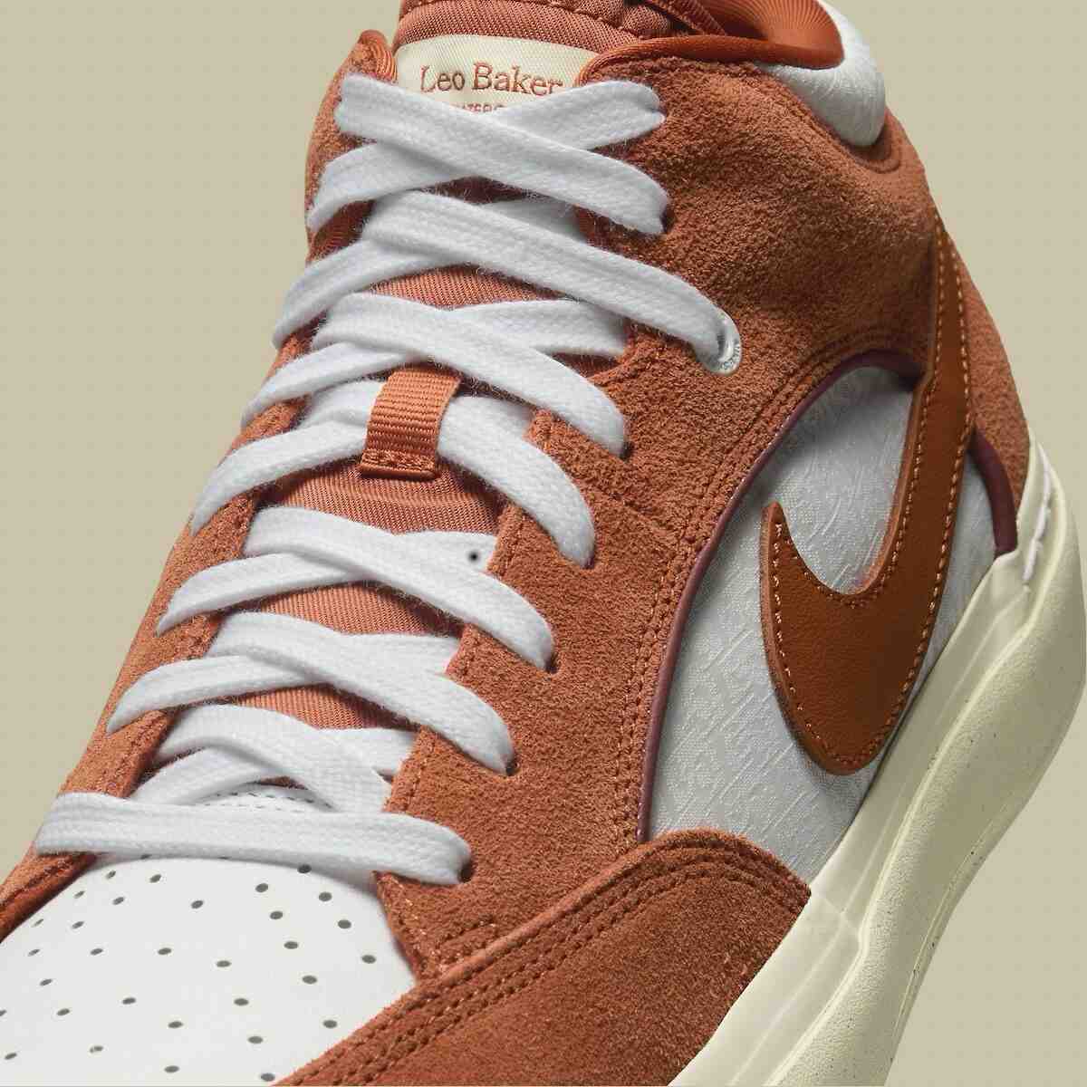 耐克 SB React Leo "Dark Russet" 2024 年夏季發佈 Nike SB React Leo, Nike SB, Nike, Leo Baker - 耐克 SB React Leo "Dark Russet" 2024 年夏季發佈