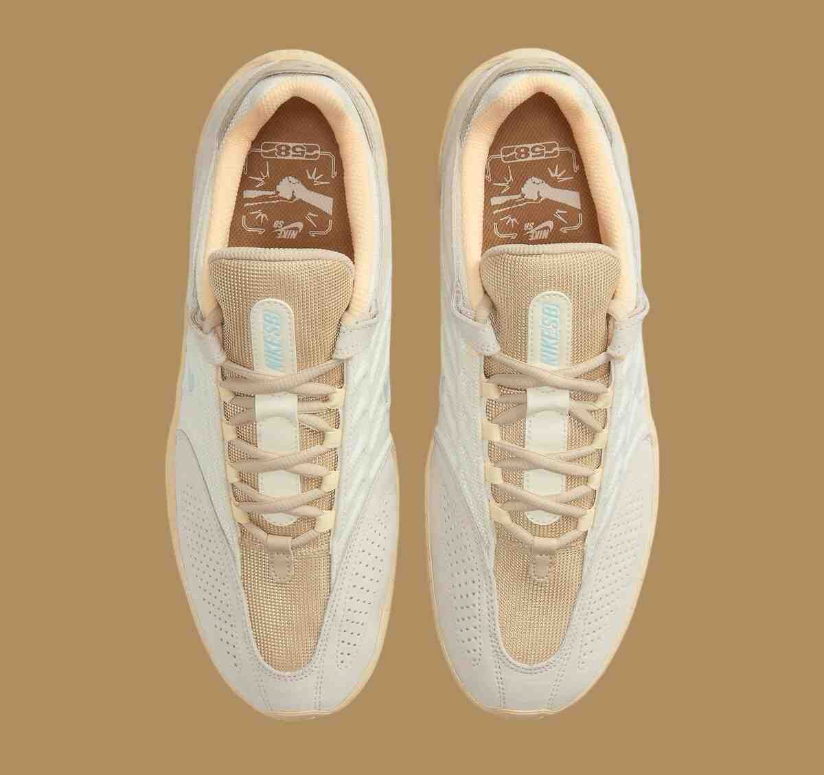 耐克 SB Vertebrae "椰奶/翡翠冰 "2024 年夏季發佈 Nike SB Vertebrae, Nike SB, Nike - 耐克 SB Vertebrae "椰奶/翡翠冰 "2024 年夏季發佈