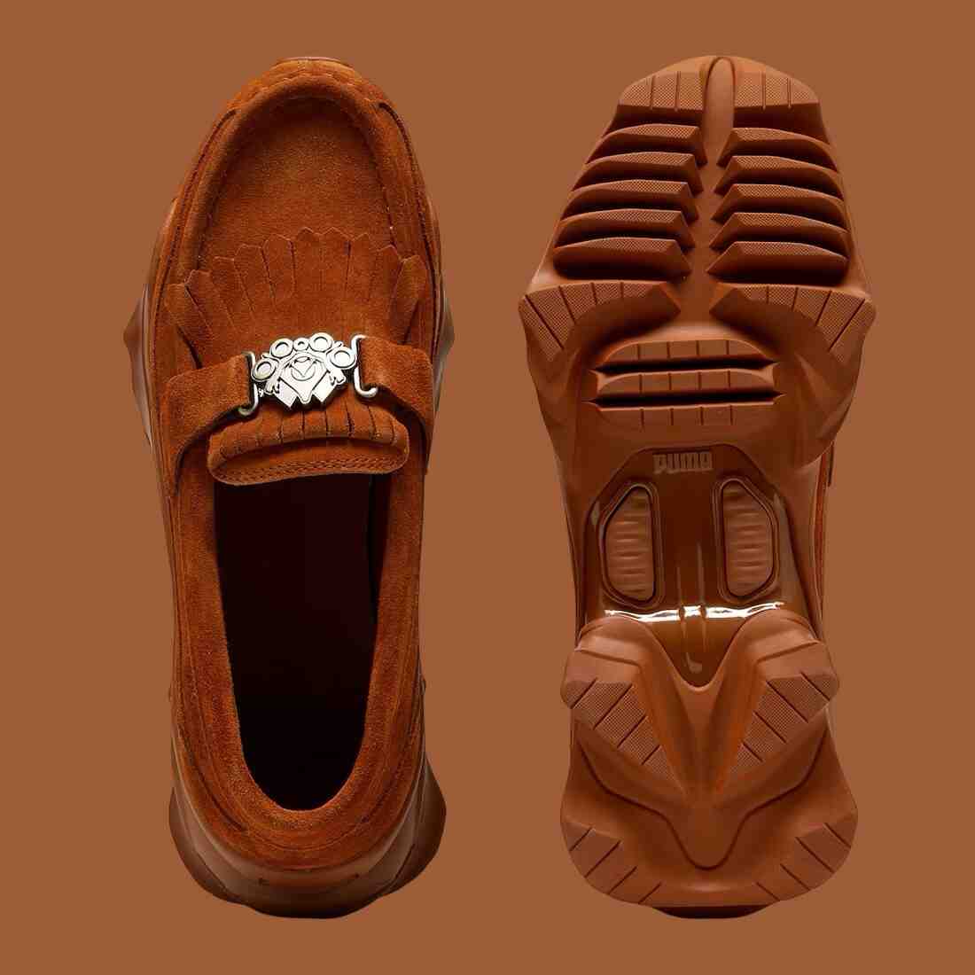 Palomo x PUMA Nitefox 樂福鞋 "柚木色 "2024 年 5 月發佈 PUMA Nitefox Loafer, Puma - Palomo x PUMA Nitefox 樂福鞋 "柚木色 "2024 年 5 月發佈