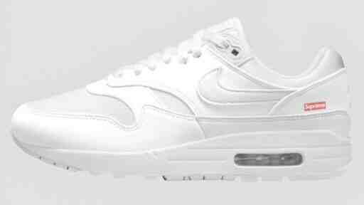 Supreme, Nike Air Max 1, Nike - Supreme x Nike Air Max 1 '87 "白色 "於 2025 年春季發佈