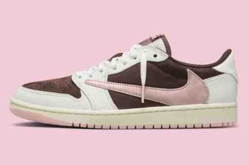 Travis Scott Air Jordan 1, Travis Scott, Air Jordan 1 Low, Air Jordan 1 - Travis Scott x Air Jordan 1 Low OG "Dark Pony/Pink Oxford" 2025 年春季發佈