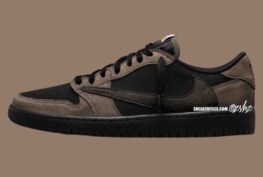 Travis Scott Air Jordan 1, Travis Scott, Air Jordan 1 Low, Air Jordan 1 - 特拉維斯-斯科特 x Air Jordan 1 Low OG "天鵝絨棕色 "2025 年春季發佈