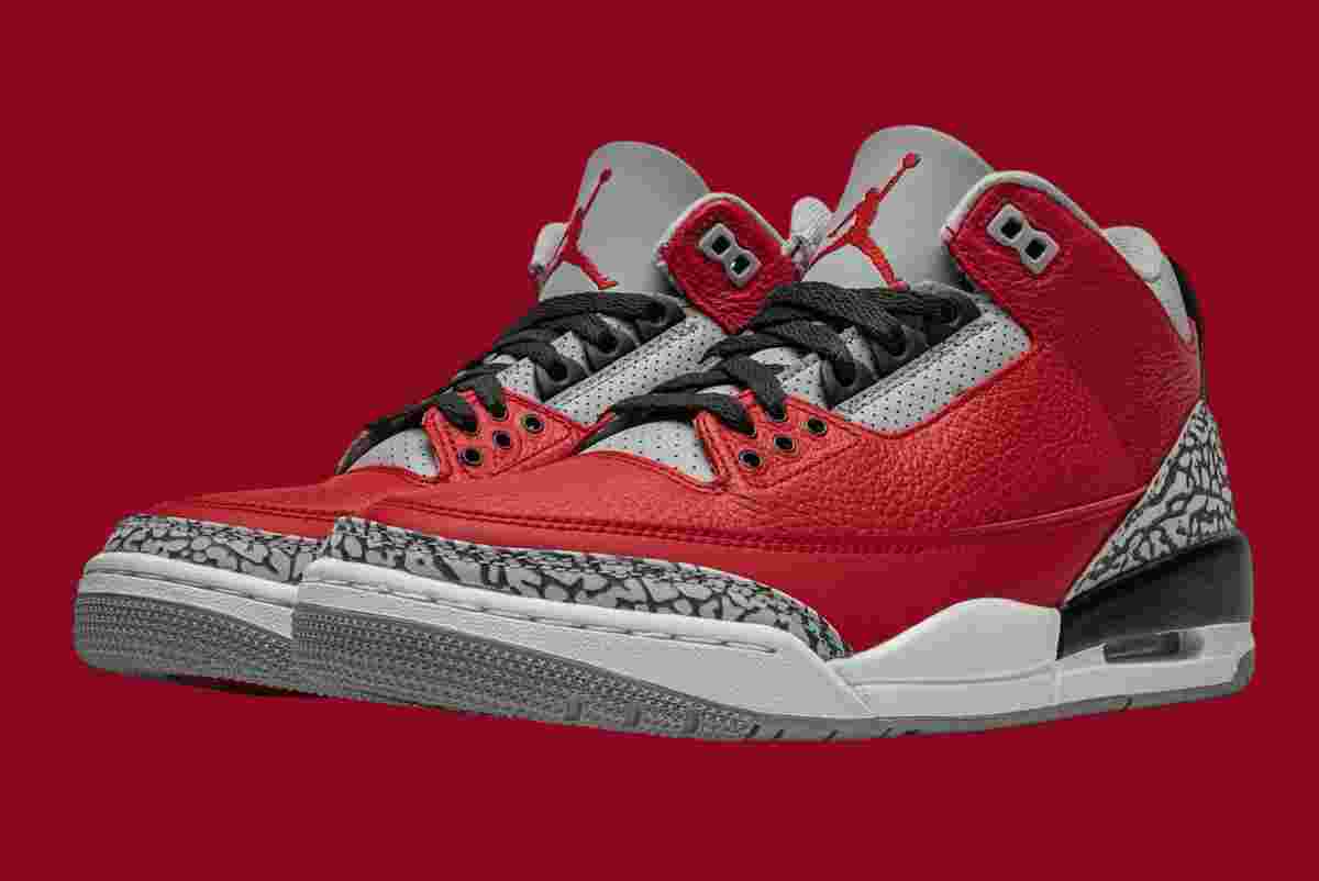 球鞋話題:Air Jordan 3 "Unite"(芝加哥獨有) Sneaker Talk, Air Jordan 3 Red Cement, Air Jordan 3, Air Jordan - 球鞋話題:Air Jordan 3 "Unite"(芝加哥獨有)