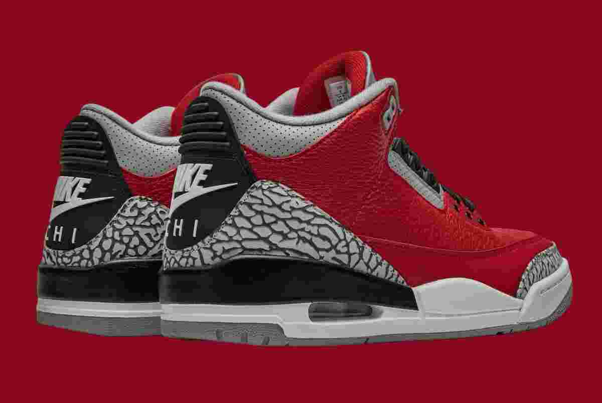 球鞋話題:Air Jordan 3 "Unite"(芝加哥獨有) Sneaker Talk, Air Jordan 3 Red Cement, Air Jordan 3, Air Jordan - 球鞋話題:Air Jordan 3 "Unite"(芝加哥獨有)