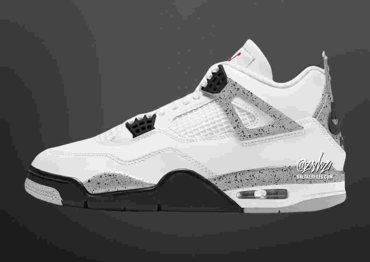 Air Jordan 4 White Cement, Air Jordan 4, Air Jordan - Air Jordan 4 OG "白色水泥 "2025 年夏季回歸