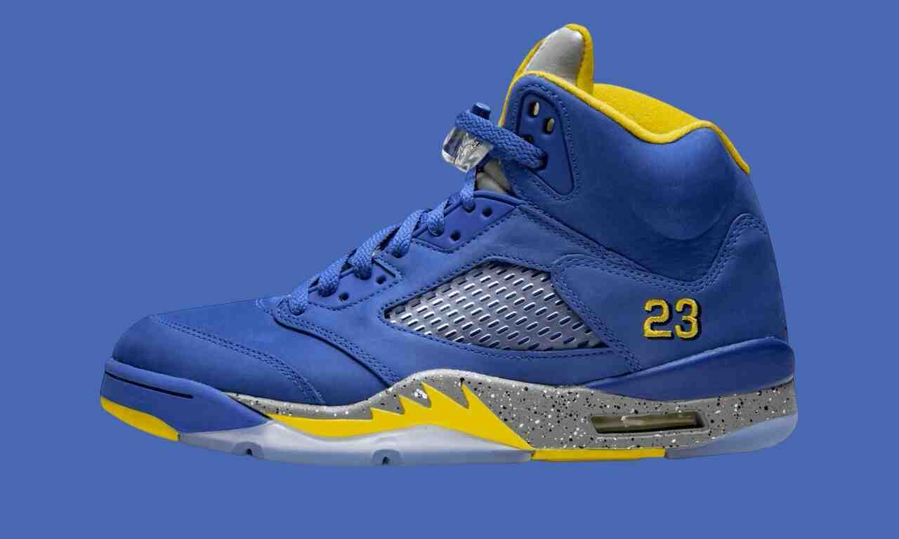 Sneaker Talk, Air Jordan 5 Laney, Air Jordan 5, Air Jordan - 運動鞋話題：Air Jordan 5 "Laney Varsity Royal" (萊尼皇家)