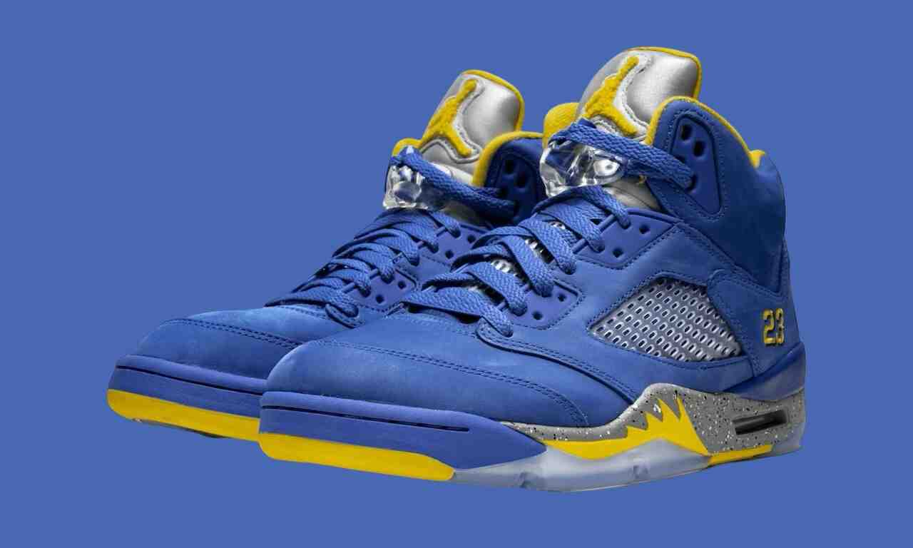 Sneaker Talk, Air Jordan 5 Laney, Air Jordan 5, Air Jordan - 運動鞋話題：Air Jordan 5 "Laney Varsity Royal" (萊尼皇家)