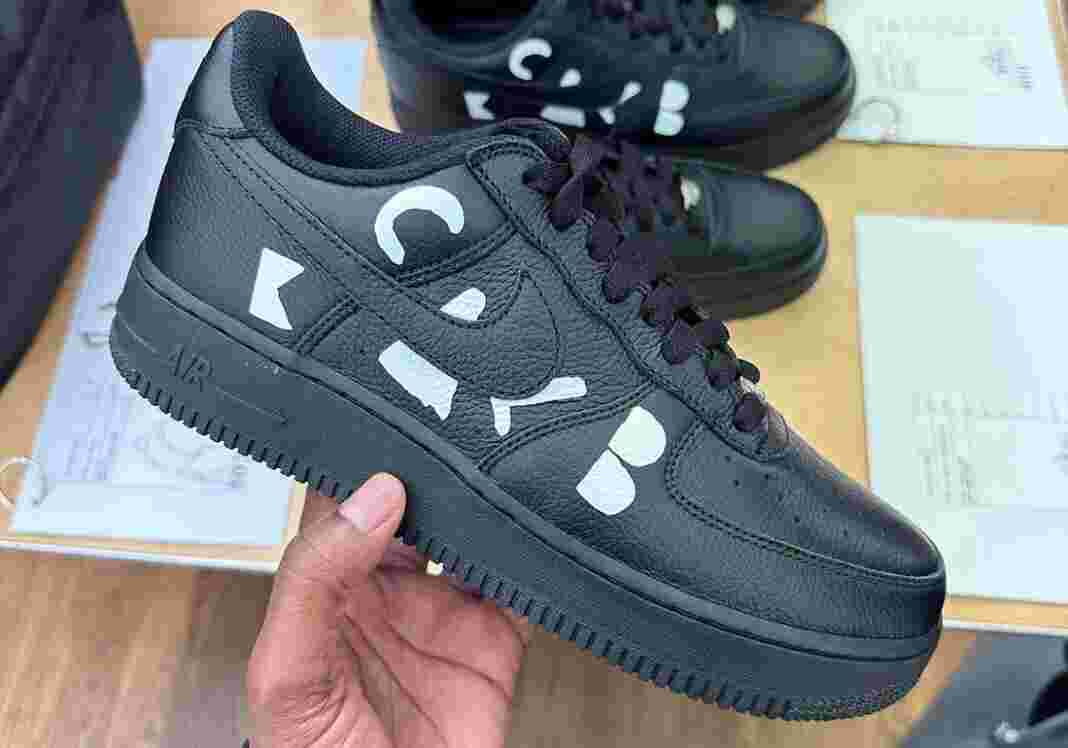 Nike Air Force 1 Low, Nike Air Force 1, Comme des Garcons - Comme des Garçons Black x Nike Air Force 1 Low 將於 2025 年春季發佈