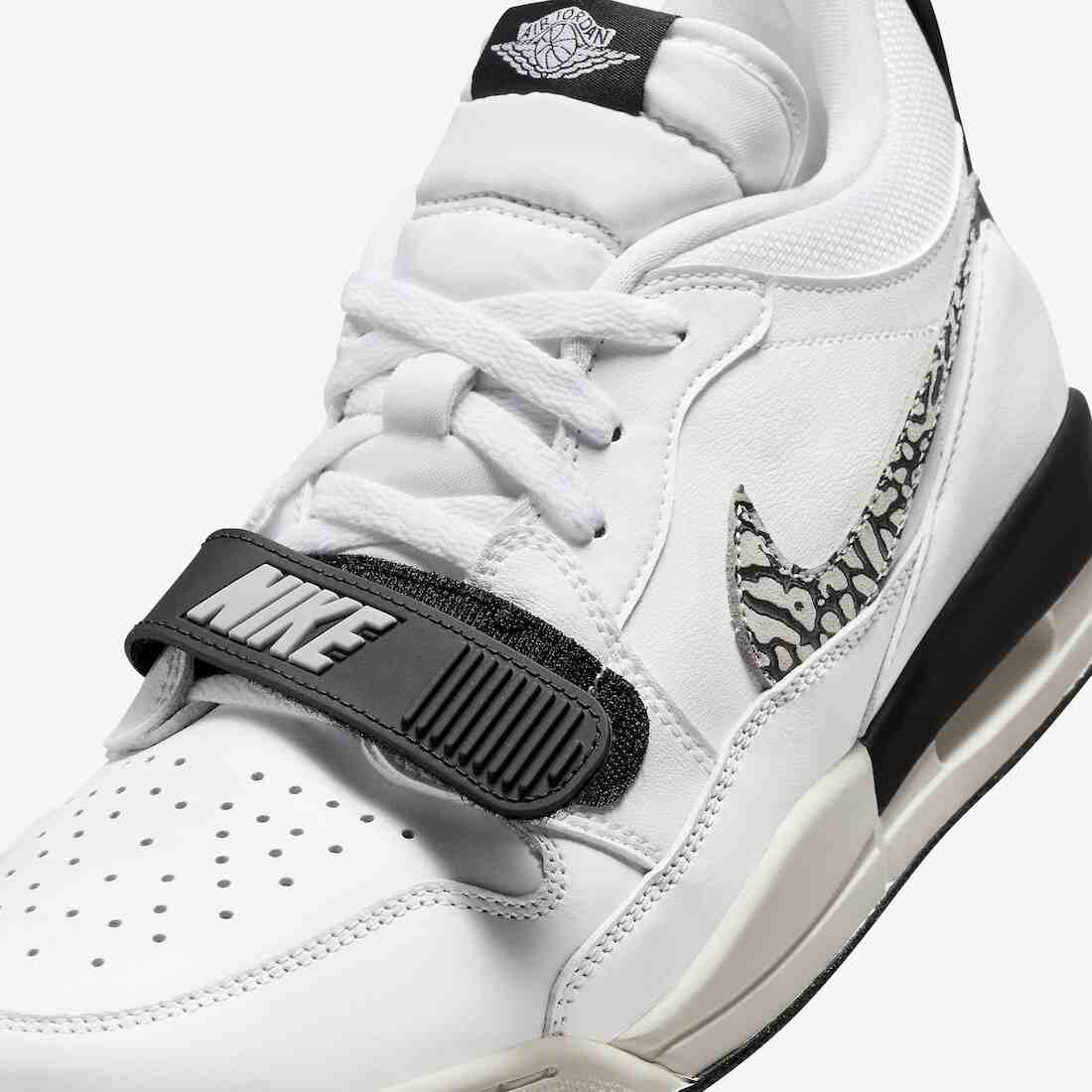 Nike, Jordan Legacy 312 Low, Jordan Legacy 312, Air Jordan 3 - 喬丹傳奇 312 "Cement Swoosh" 現已上市（2024 年 6 月）