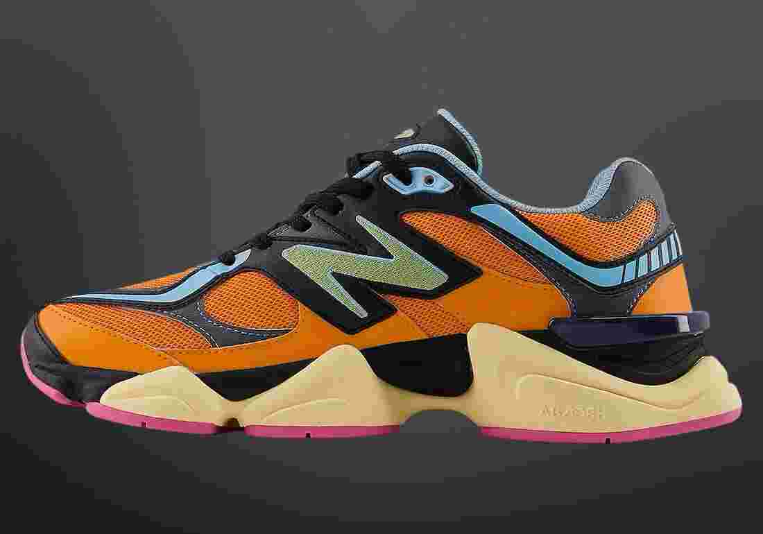 New Balance 9060, New Balance - 新百倫 9060 為 2024 年夏季增添橙色亮點