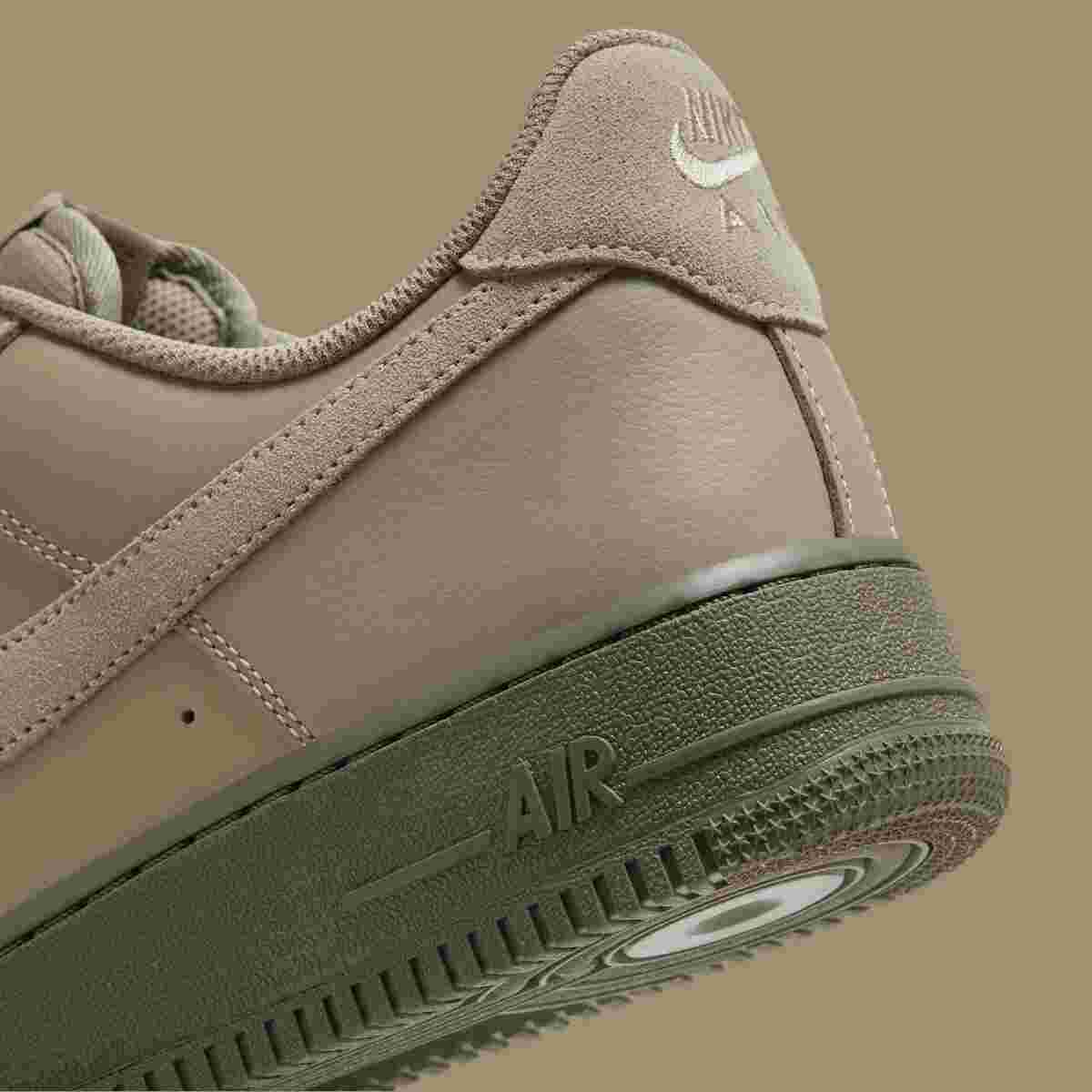 Nike Air Force 1 Low, Nike Air Force 1, Nike - 耐克空軍一號低配版 "卡其橄欖色 "2024 年秋季發佈