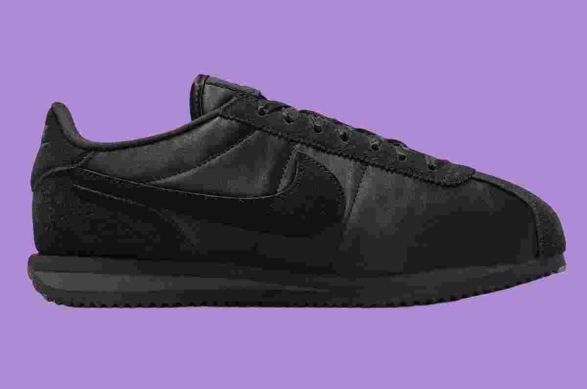 Nike Cortez, Nike - 耐克 Cortez "黑緞 "2024 年秋季發佈