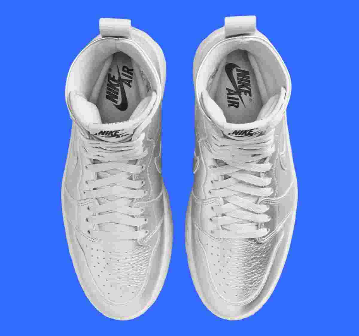 空氣喬丹 1 布魯克林 "金屬銀 "2024 年 7 月發佈 Nike, Air Jordan 1 Brooklyn, Air Jordan 1, Air Jordan - 空氣喬丹 1 布魯克林 "金屬銀 "2024 年 7 月發佈