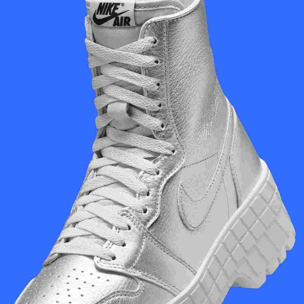 空氣喬丹 1 布魯克林 "金屬銀 "2024 年 7 月發佈 Nike, Air Jordan 1 Brooklyn, Air Jordan 1, Air Jordan - 空氣喬丹 1 布魯克林 "金屬銀 "2024 年 7 月發佈