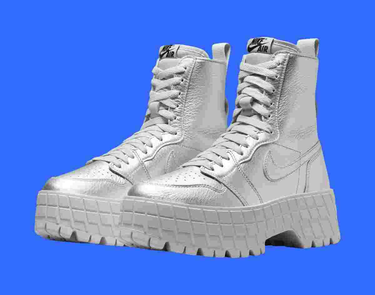 空氣喬丹 1 布魯克林 "金屬銀 "2024 年 7 月發佈 Nike, Air Jordan 1 Brooklyn, Air Jordan 1, Air Jordan - 空氣喬丹 1 布魯克林 "金屬銀 "2024 年 7 月發佈