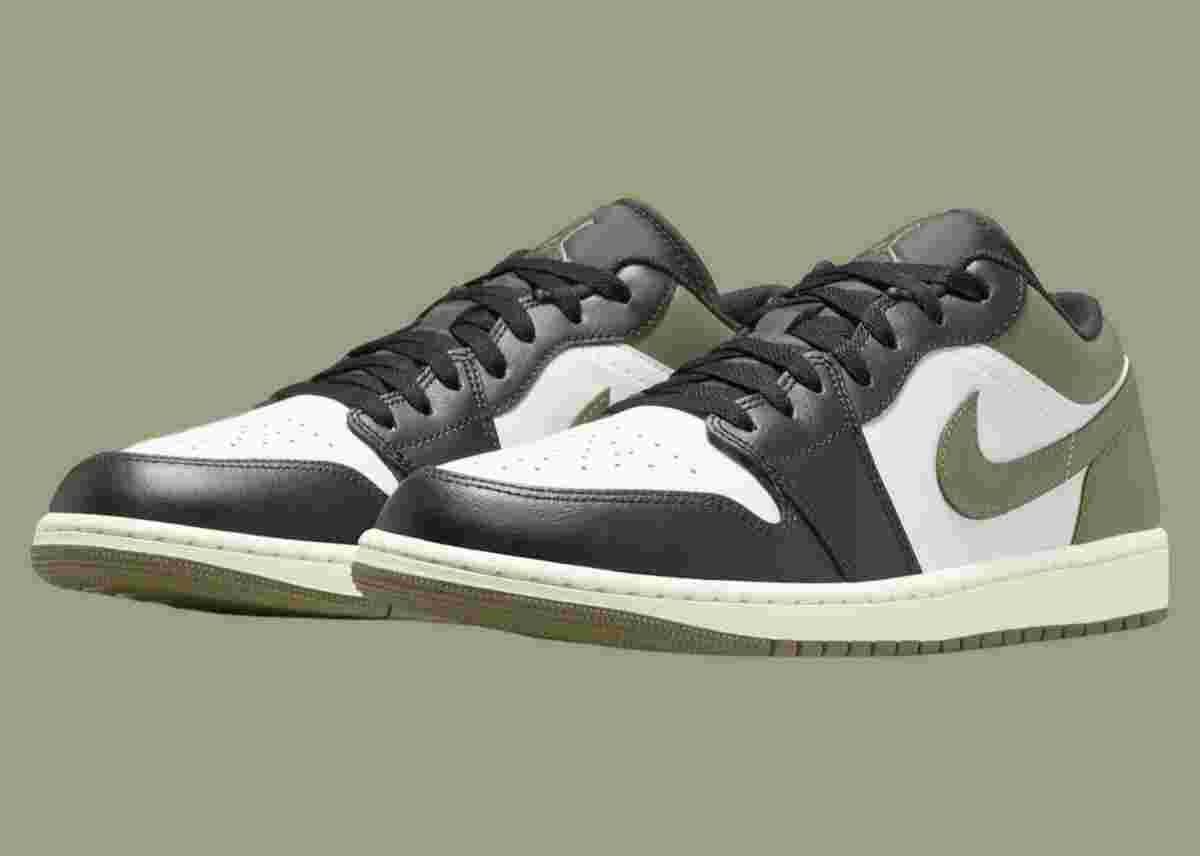 Air Jordan 1 Low, Air Jordan 1, Air Jordan - Air Jordan 1 Low "Medium Olive" 2024 年秋季發佈