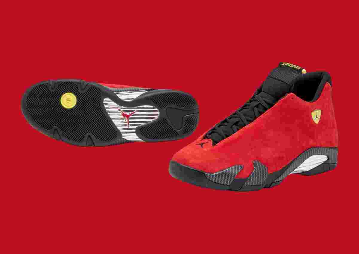 Air Jordan 14 Ferrari, Air Jordan 14, Air Jordan 1, Air Jordan - Air Jordan 14 "法拉利 "2025 年夏季回歸