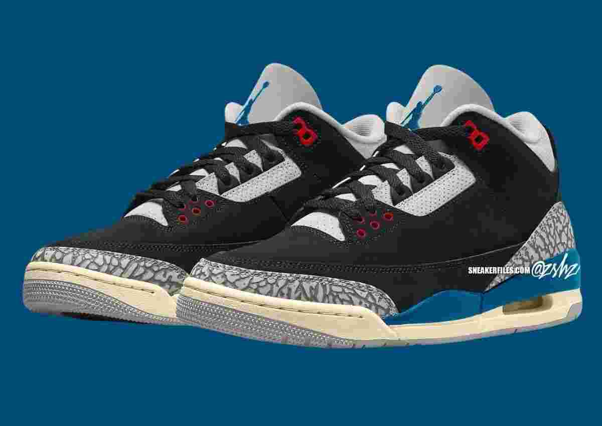 Nike, Air Jordan 3, Air Jordan - Air Jordan 3 OG "智利紅 "2025 年夏季發佈