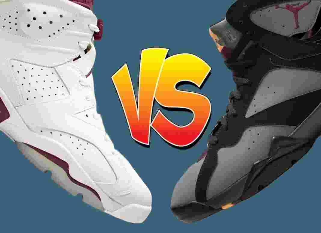 Community Poll, Air Jordan 7 Bordeaux, Air Jordan 7, Air Jordan 6 Maroon, Air Jordan 6 - 更好的發佈：Air Jordan 6 "栗色 "還是 Air Jordan 7 "波爾多"？