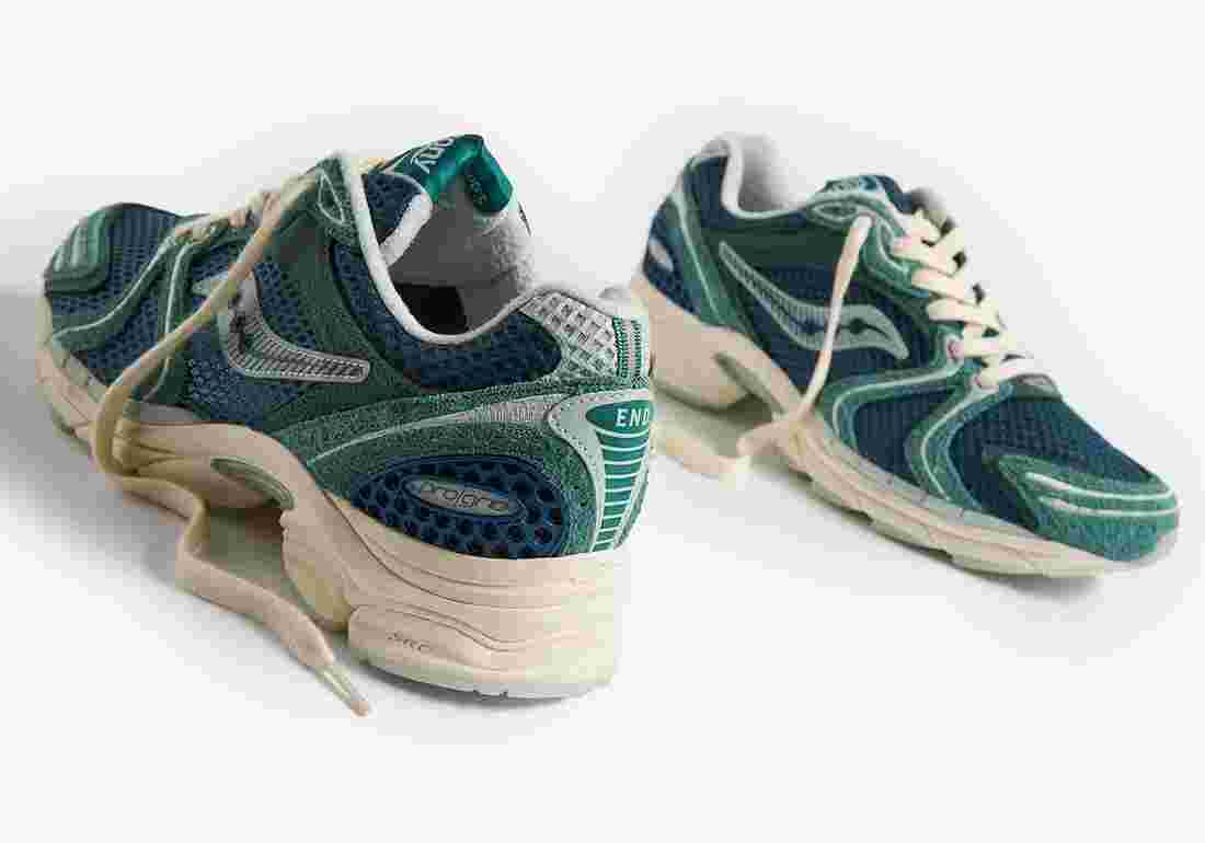 Saucony Pro Grid Triumph 4, Saucony, END - END x Saucony ProGrid Triumph 4 "尼斯 "2024年7月發佈