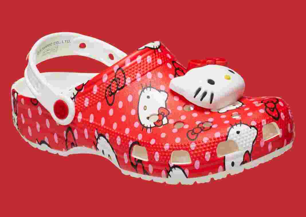 Hello Kitty, Crocs - Hello Kitty x Crocs 經典木屐將於 2024 年 7 月發佈