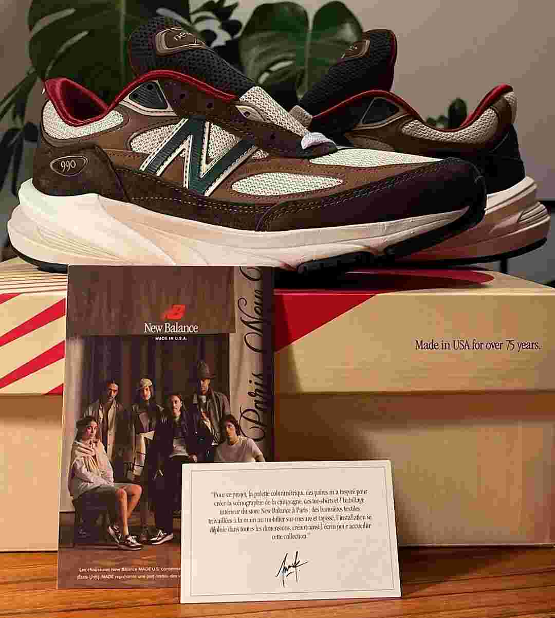 New Balance 990v6, New Balance 990, New Balance - 新百倫 990v6 美國製造 "巴黎 "2024 年 7 月發佈