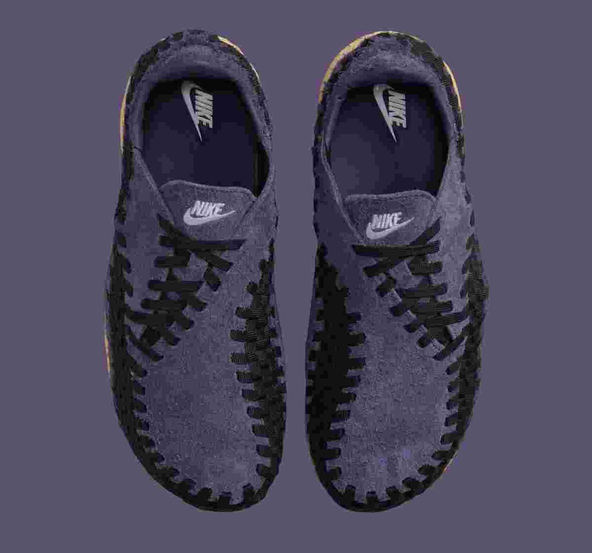 Nike Air Footscape Woven, Nike Air Footscape, Nike - 耐克 Air Footscape Woven "深葡萄乾 "2024 年秋季發佈