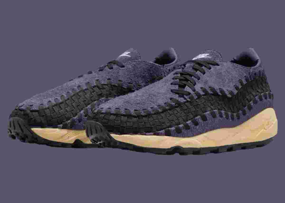 Nike Air Footscape Woven, Nike Air Footscape, Nike - 耐克 Air Footscape Woven "深葡萄乾 "2024 年秋季發佈