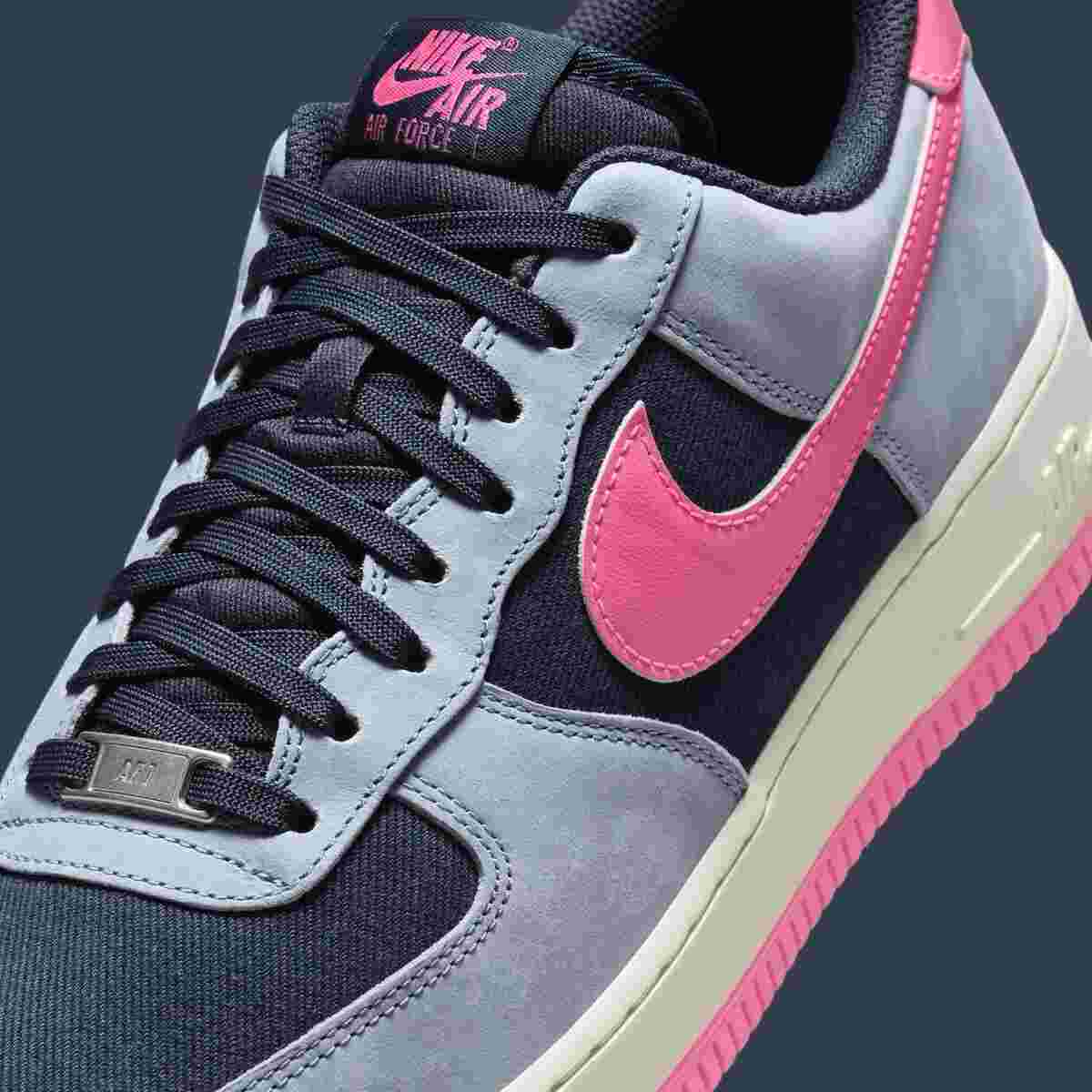 Nike Air Force 1 Low, Nike Air Force 1, Nike - 耐克 Air Force 1 Low LX "深黑曜石色 "2024 年秋季發佈