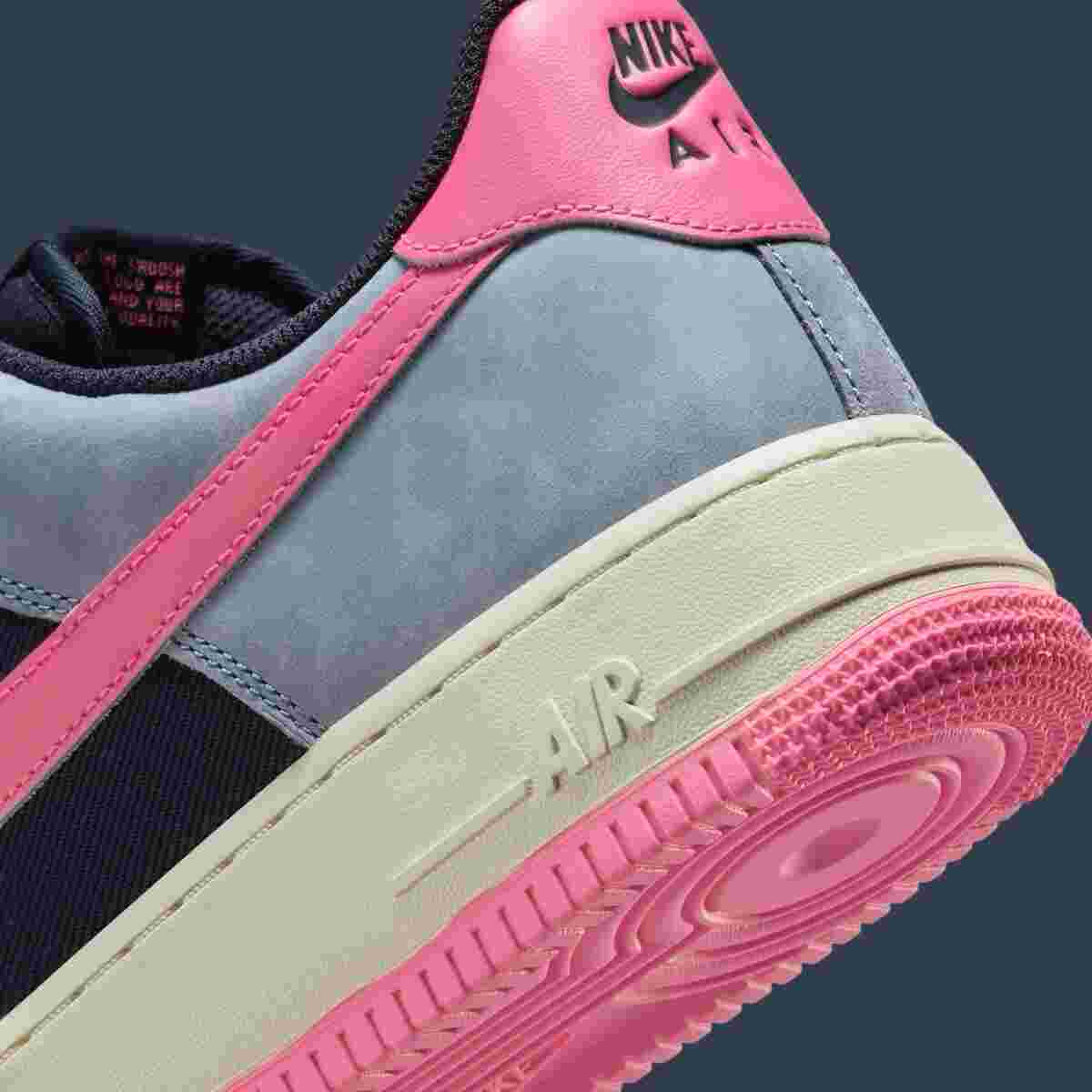 Nike Air Force 1 Low, Nike Air Force 1, Nike - 耐克 Air Force 1 Low LX "深黑曜石色 "2024 年秋季發佈