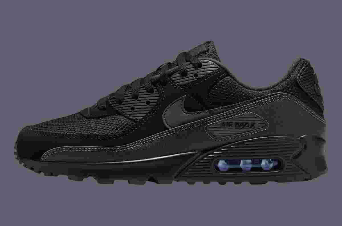 Nike Air Max 90, Nike - 耐克 Air Max 90 "黑色反光 Swoosh "2024 年 8 月發佈