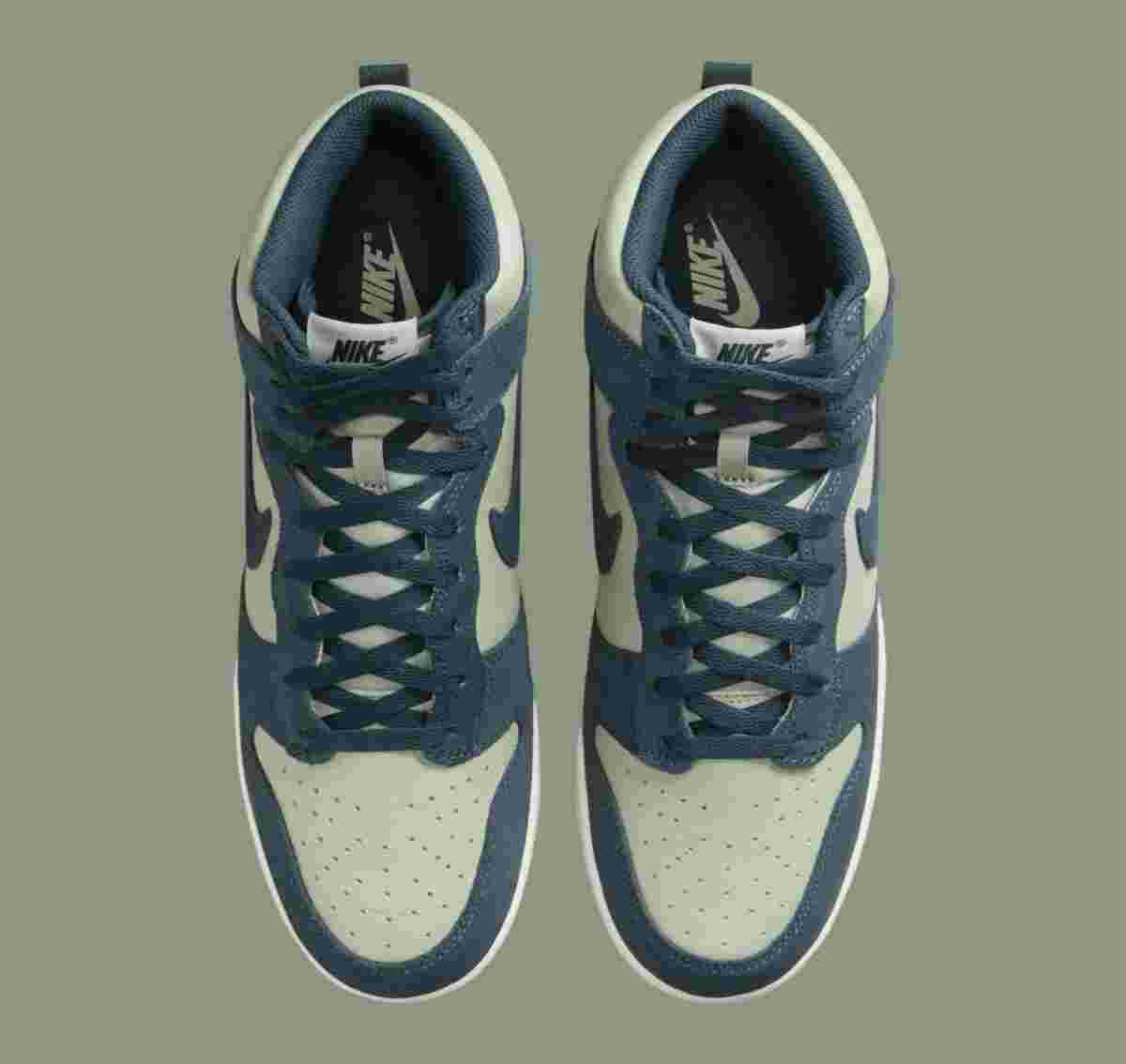 耐克 Dunk High "翡翠地平線/海軍藍 "2024 年秋季發佈 Nike Dunk High, Nike - 耐克 Dunk High "翡翠地平線/海軍藍 "2024 年秋季發佈