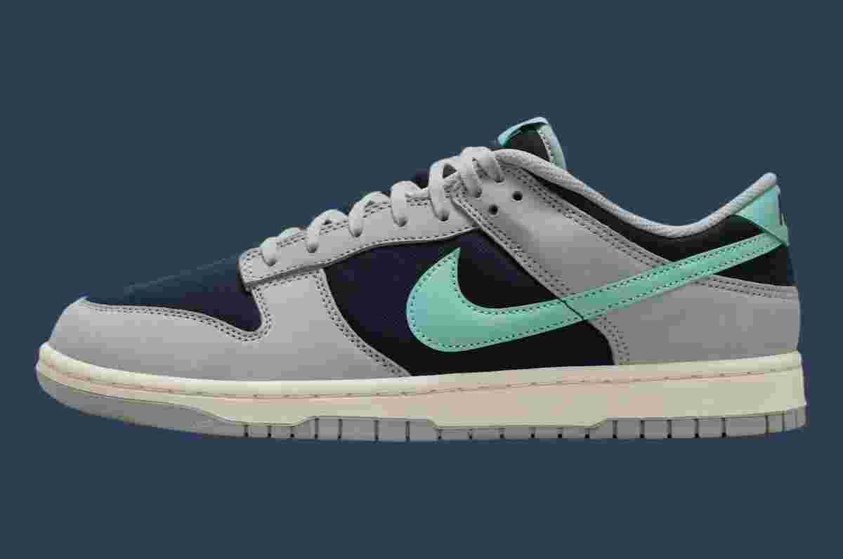 Nike Dunk Low, Nike - 耐克 Dunk Low "深黑曜石色/綠霜 "2024 年秋季發佈