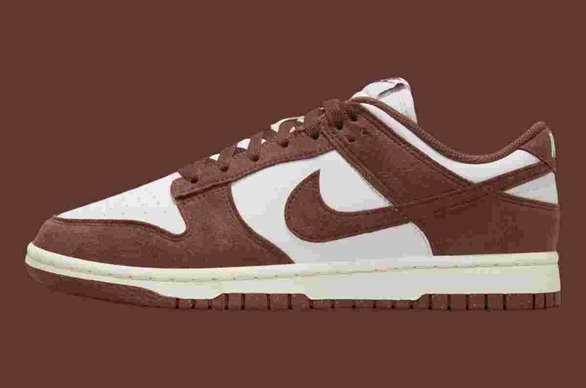 Nike Dunk Low, Nike - 耐克 Dunk Low Next Nature "紅色深褐色 "2024 年秋季發佈