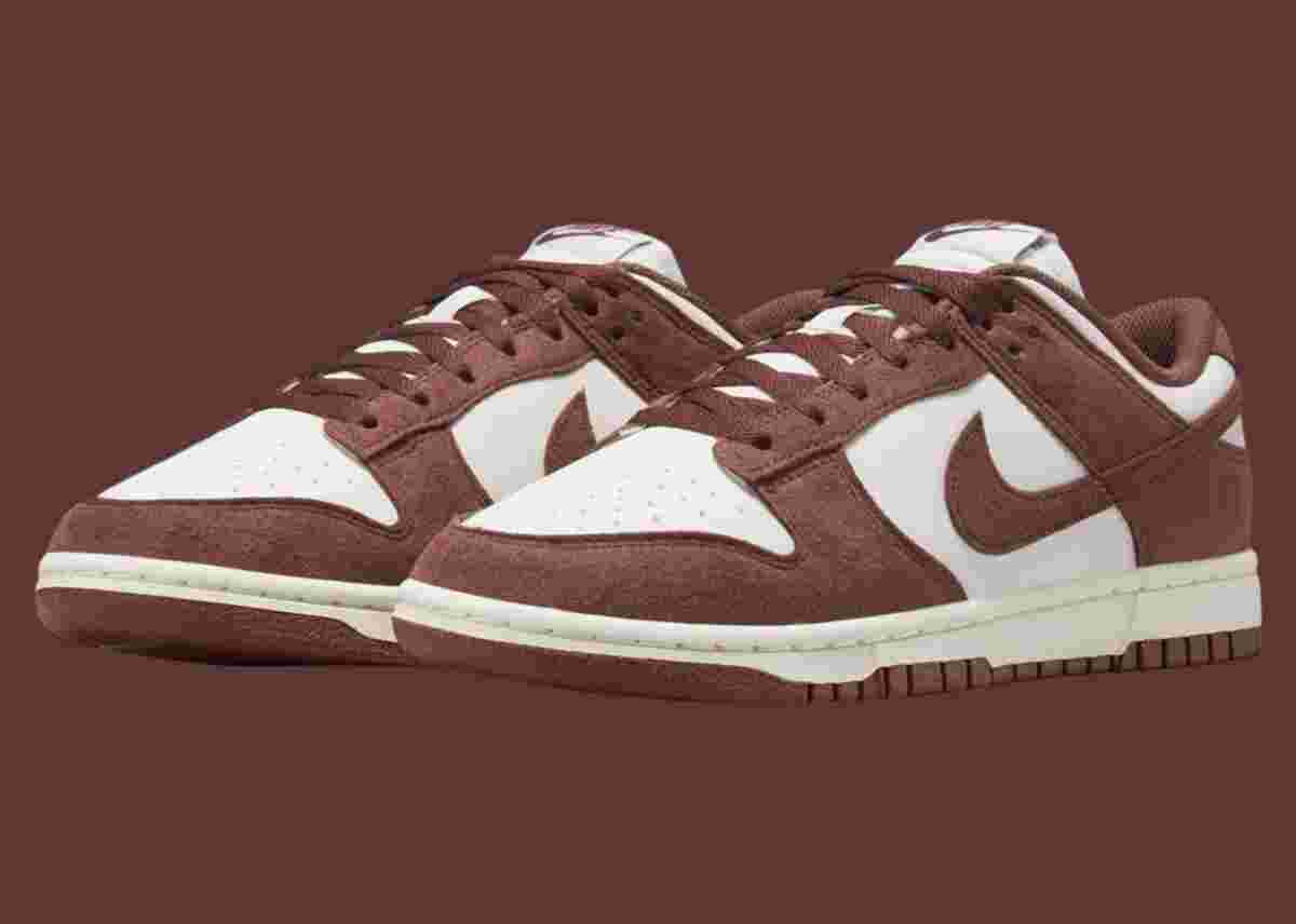 Nike Dunk Low, Nike - 耐克 Dunk Low Next Nature "紅色深褐色 "2024 年秋季發佈