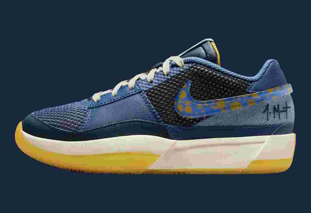 耐克 Ja 1 GS "神秘海軍藍 "2024 年 7 月發佈 Nike Ja 1, Nike - 耐克 Ja 1 GS "神秘海軍藍 "2024 年 7 月發佈