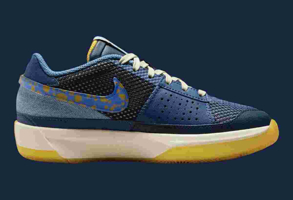 耐克 Ja 1 GS "神秘海軍藍 "2024 年 7 月發佈 Nike Ja 1, Nike - 耐克 Ja 1 GS "神秘海軍藍 "2024 年 7 月發佈