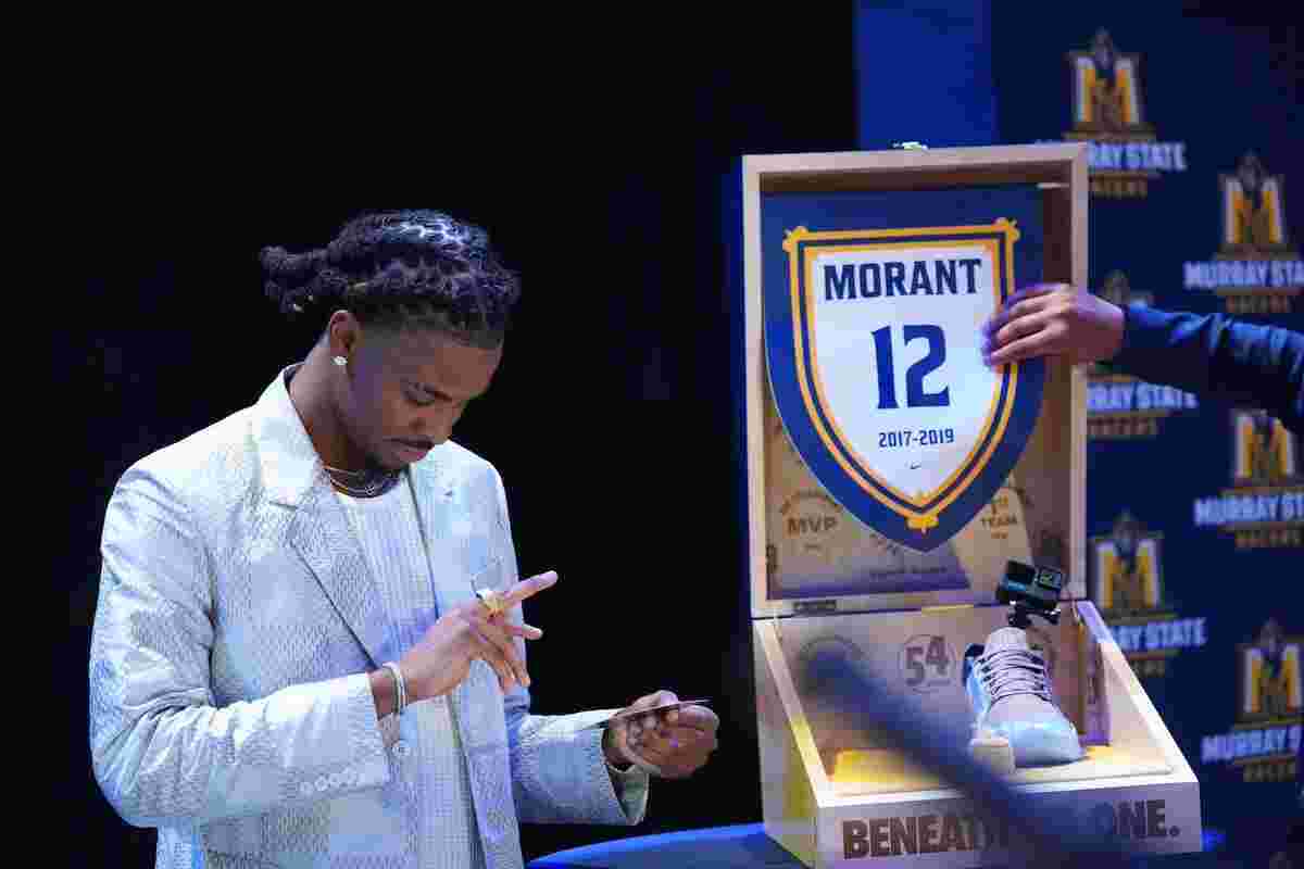 Nike Ja 2, Nike, Ja Morant - Ja Morant 獲得耐克 Ja 2 "Murray State HOF" PE 特別款