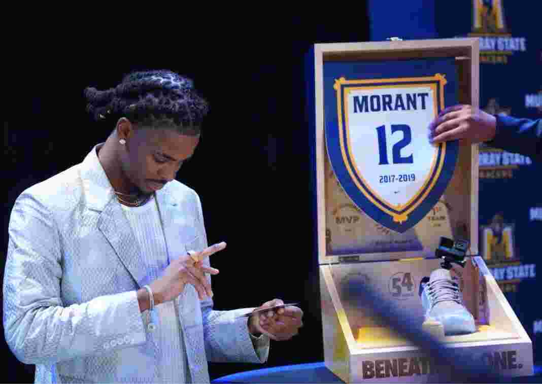 Nike Ja 2, Nike, Ja Morant - Ja Morant 獲得耐克 Ja 2 "Murray State HOF" PE 特別款