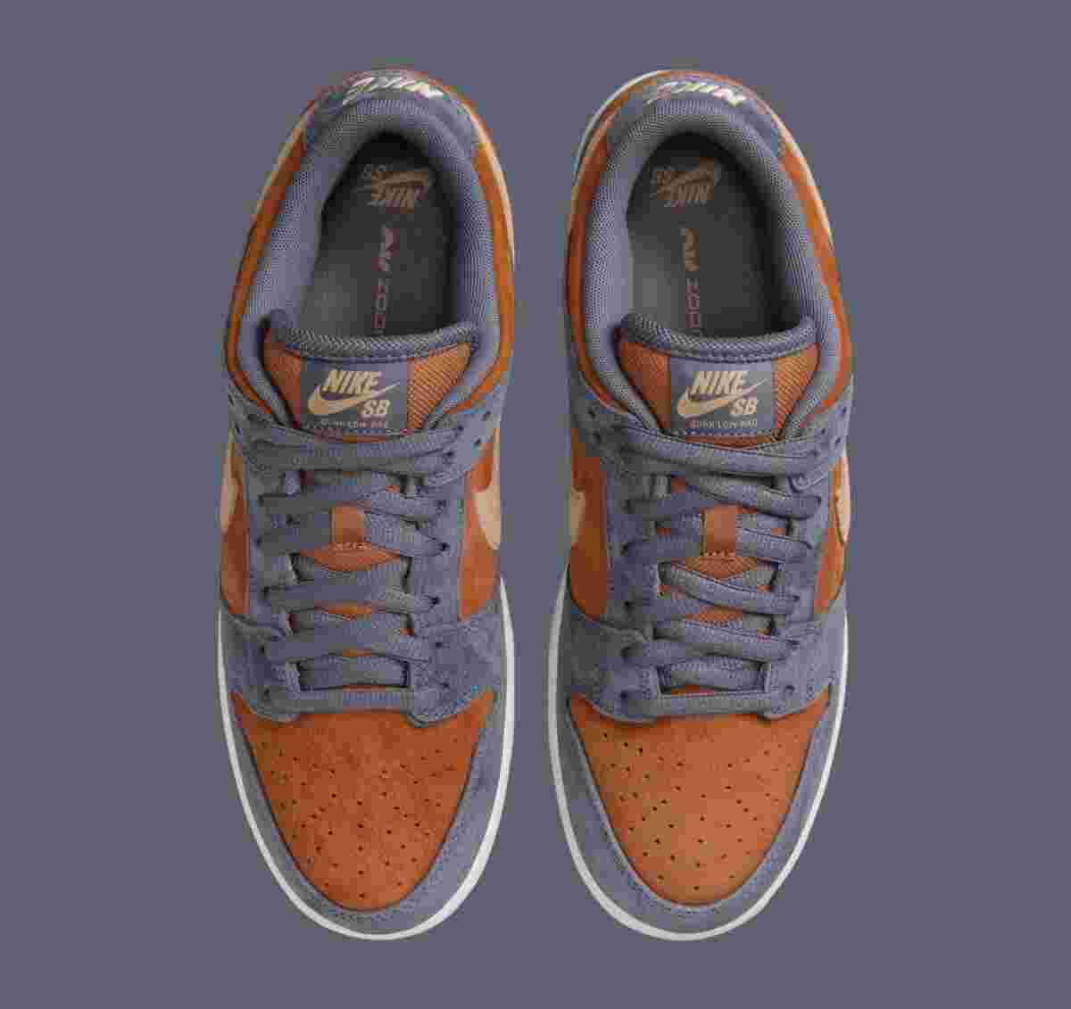 Nike SB Dunk Low, Nike - 耐克 SB Dunk Low "Light Carbon/Monarch" 2024 年假日發佈