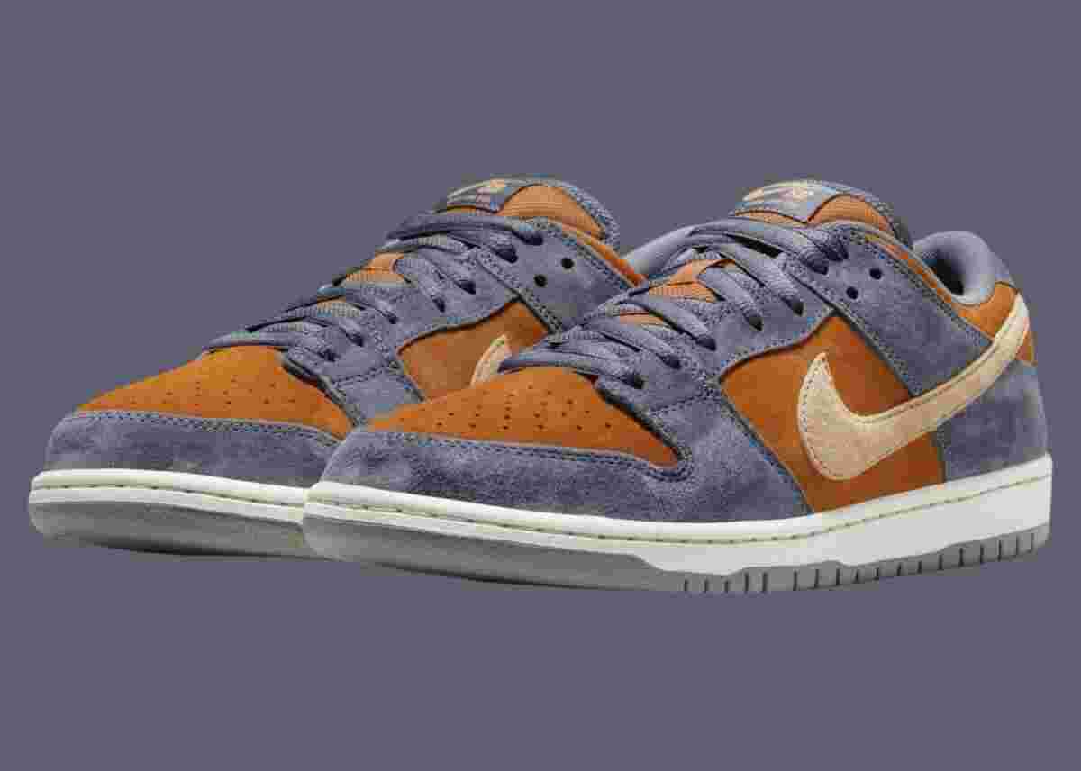 Nike SB Dunk Low, Nike - 耐克 SB Dunk Low "Light Carbon/Monarch" 2024 年假日發佈