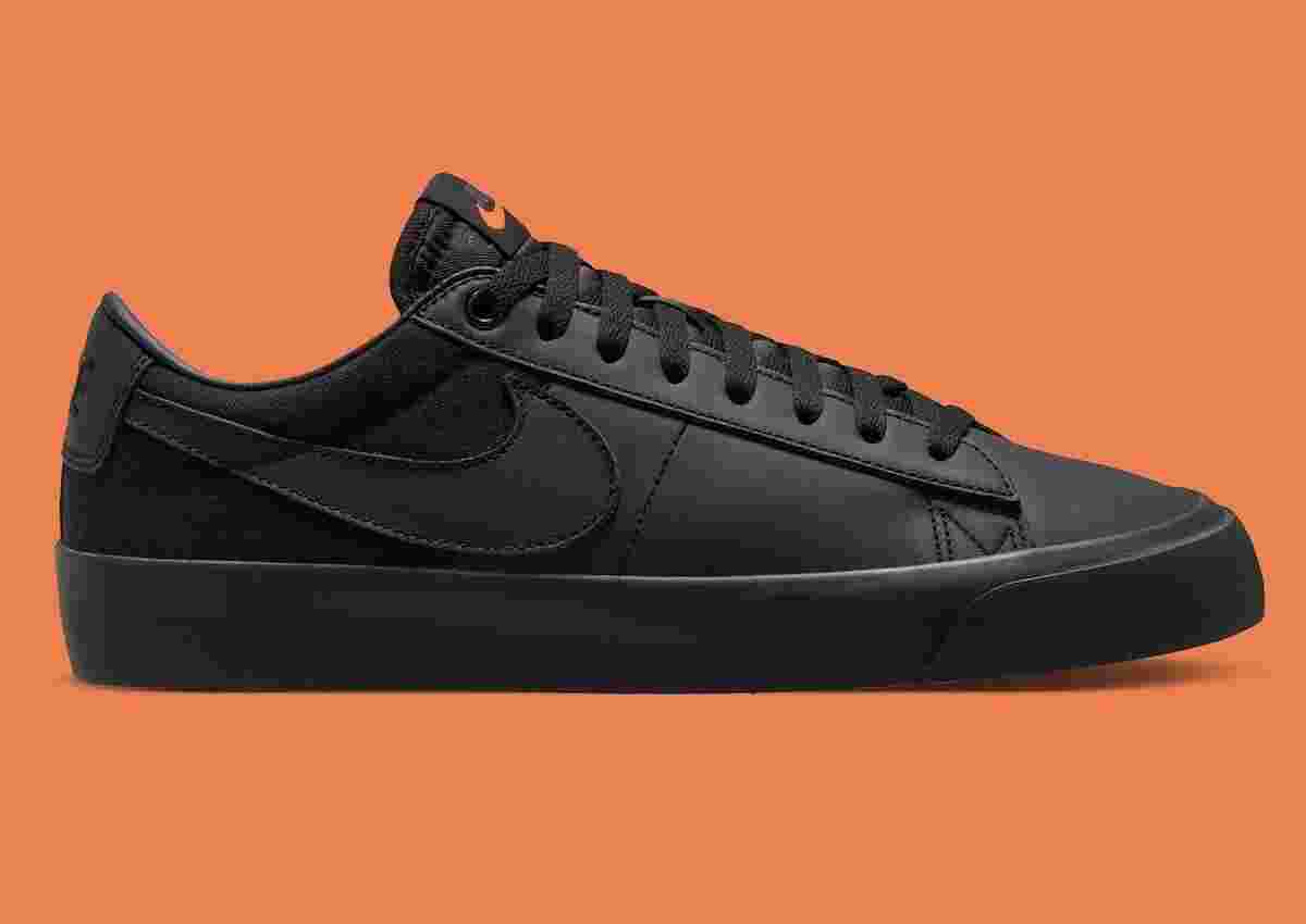 Nike SB Blazer Low GT, Nike SB Blazer Low, Nike - 耐克 Zoom SB Blazer Low Pro GT ISO "三重黑 "2024 年秋季發佈