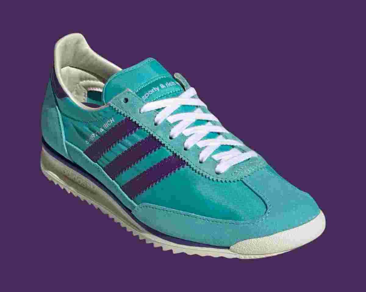 adidas SL 72, adidas - Sporty &amp; Rich x adidas SL 72 "Mint Rush" 2024 年 11 月發佈