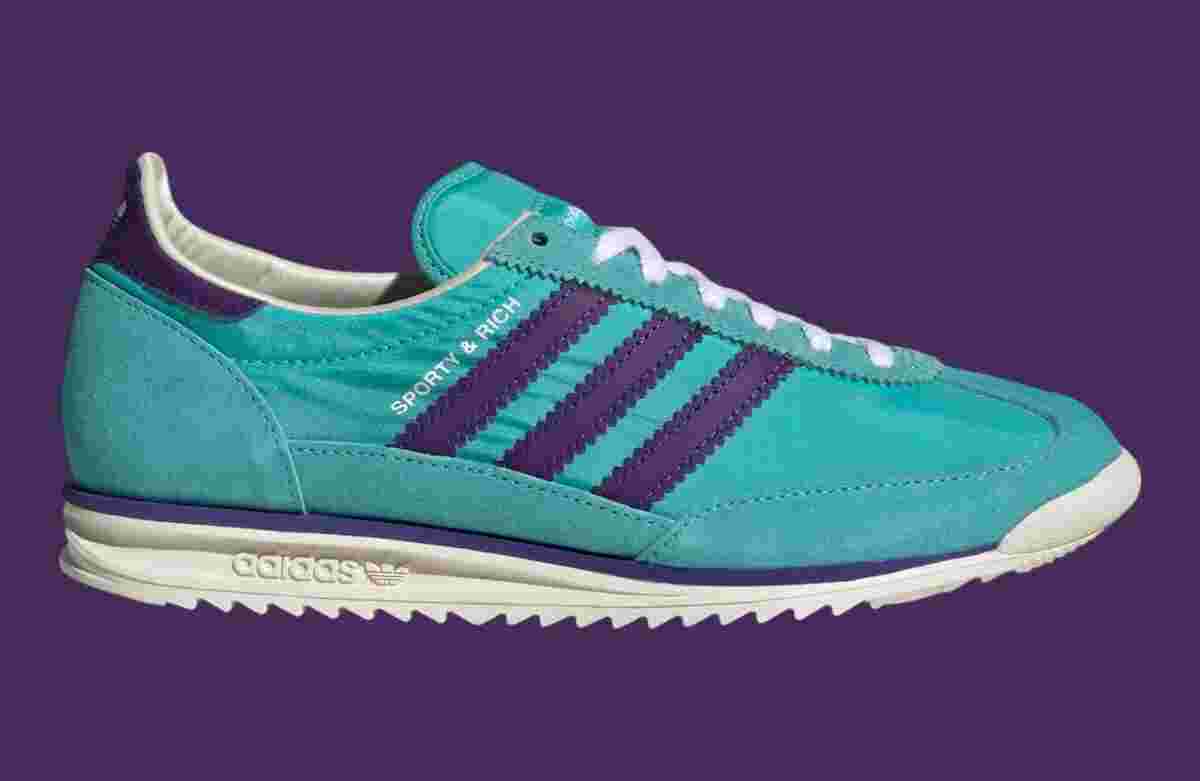 adidas SL 72, adidas - Sporty &amp; Rich x adidas SL 72 "Mint Rush" 2024 年 11 月發佈