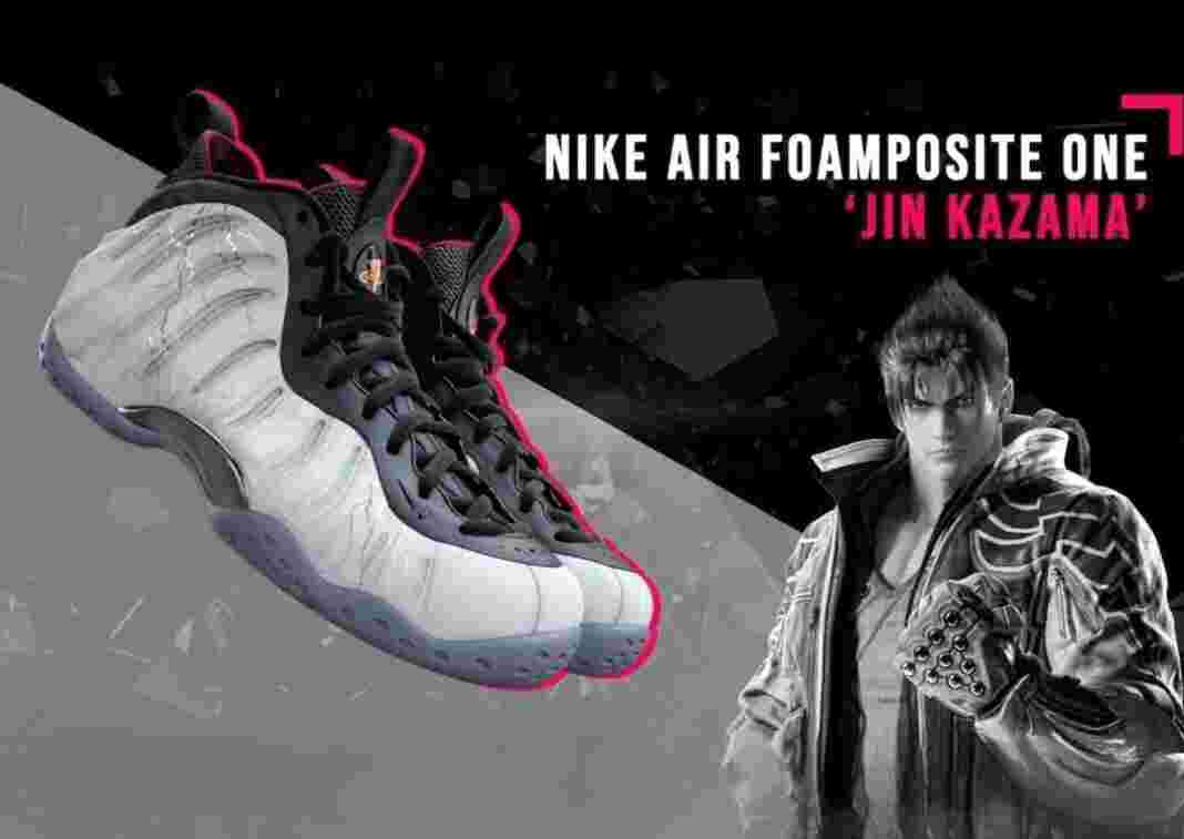 TEKKEN 8, Nike Air Foamposite One, Nike - TEKKEN 8 x Nike Air Foamposite One "風間仁 "將於 2024 年 9 月發售