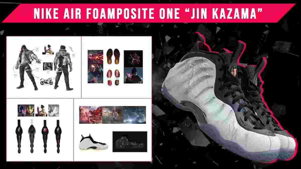 TEKKEN 8, Nike Air Foamposite One, Nike - TEKKEN 8 x Nike Air Foamposite One "風間仁 "將於 2024 年 9 月發售