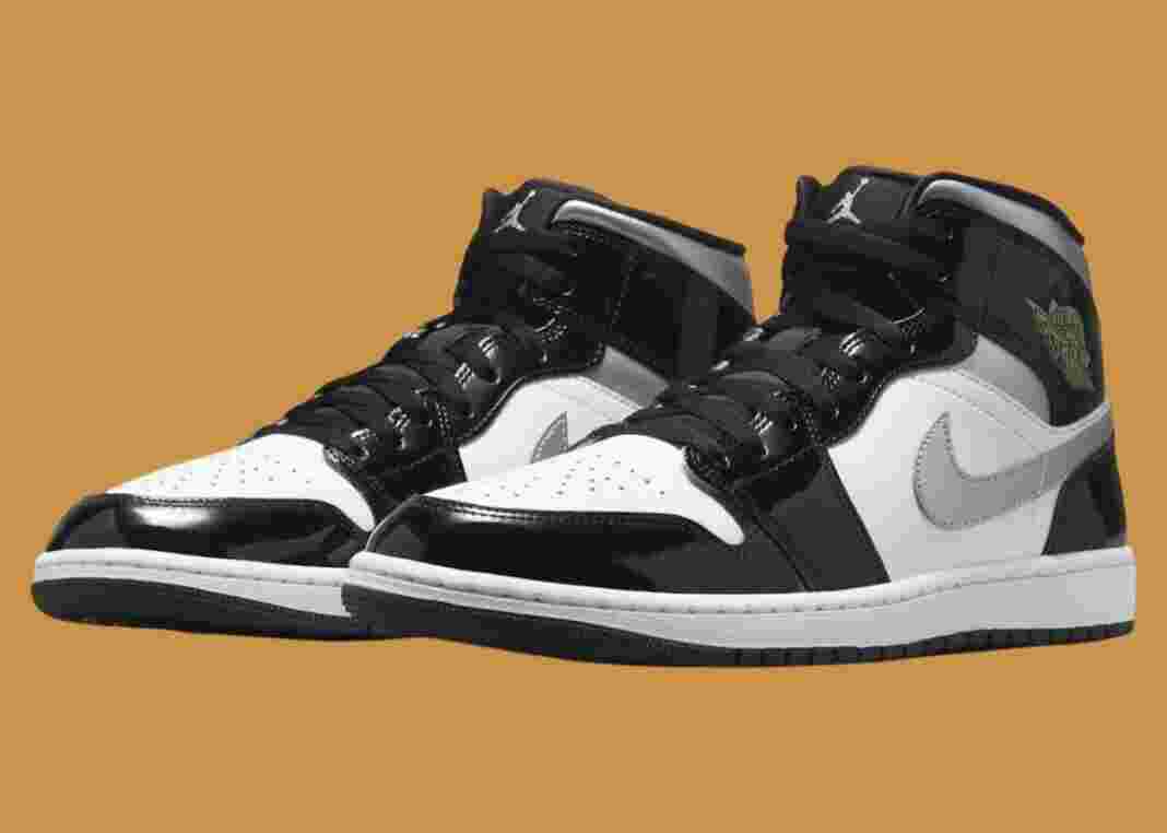 Air Jordan 1 Mid, Air Jordan 1, Air Jordan - Air Jordan 1 Mid "黑色漆面 "2024 年秋季發佈