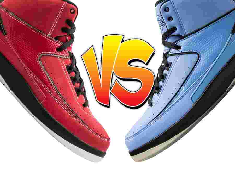 Community Poll, Air Jordan 2, Air Jordan - 更好的 Air Jordan 2："糖果紅 "或 "大學藍"