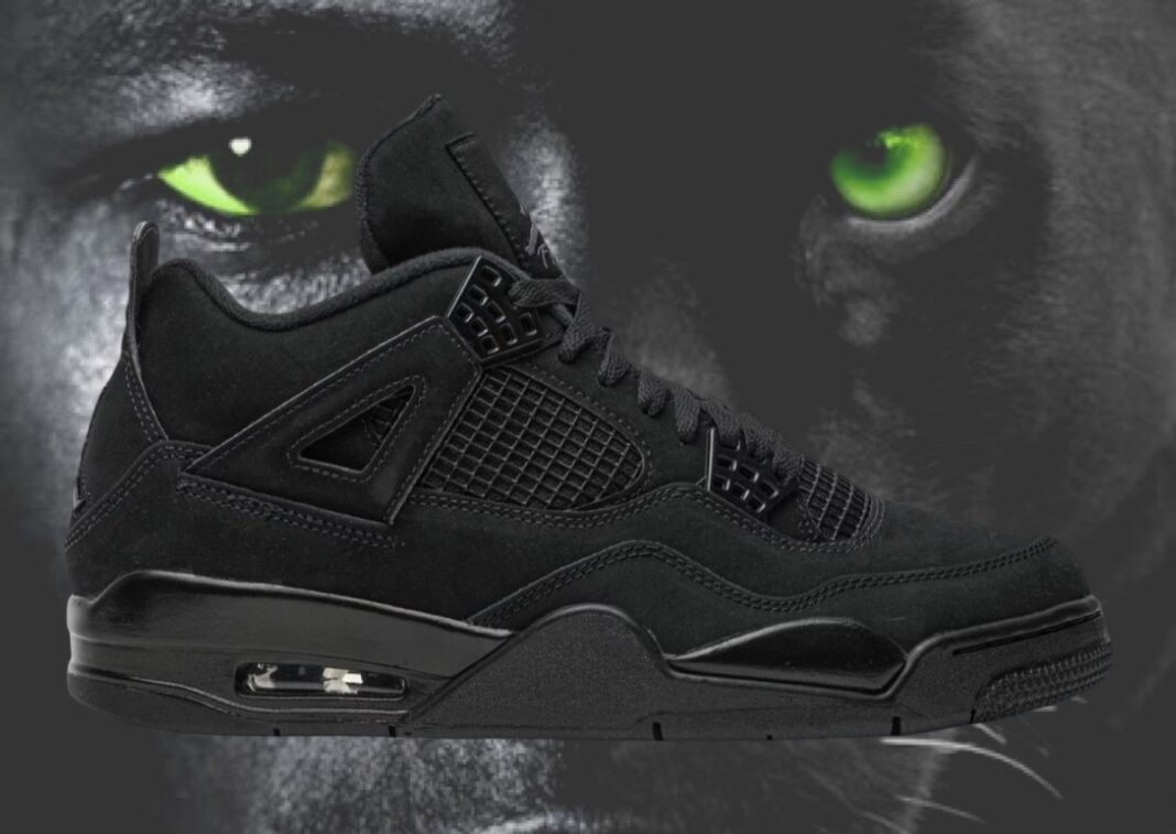 Air Jordan 4 Black Cat, Air Jordan 4, Air Jordan - Air Jordan 4 "黑貓 "將於 2025 年回歸