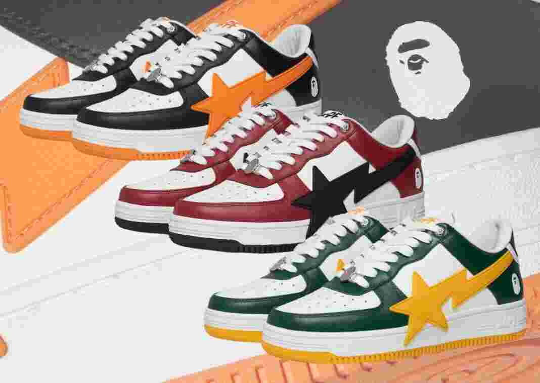 Bape Bapesta, BAPE, Air Jordan 1, A Bathing Ape - BAPE STA OS Pack 於 2024 年 8 月發佈